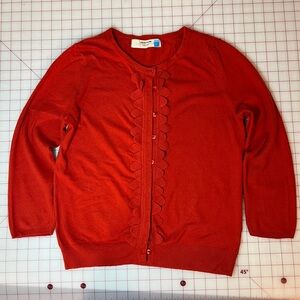 Anthropologie Sparrow Red Women's Sweater